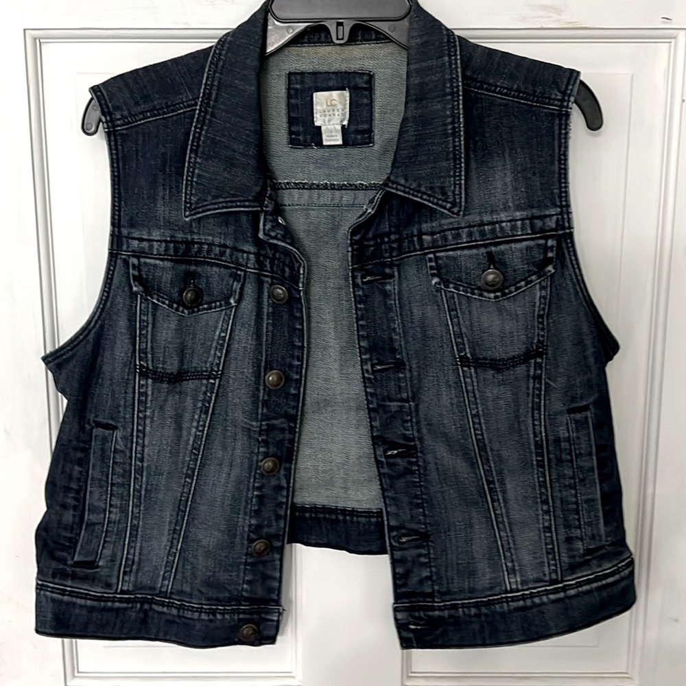 Large Jean Vest